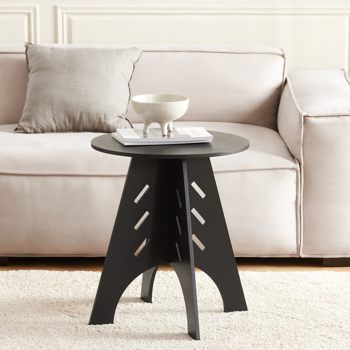 Sobuy Hfbt01 K Sch Round Side Table Coffee Table Sofa Side Table Beds Sobuy Uk